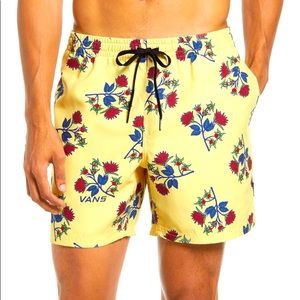 Mixed Print Volley Swim Trunks
VANS